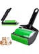 Handheld Lint Roller, Reusable Lint Brush, Hair Lint Remover Kit for home,travel- Washable Silicone Roller Set for Dogs, Cats, Bed Sheets, Cars