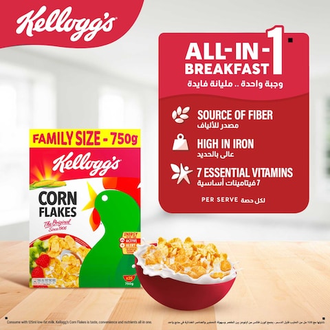 Kellogg&#39;s The Original Corn Flakes, 750g