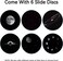 POCOCO Realistic Discs - Discs for Galaxy Lite Star Projector Home Planetarium, 5k Ultra HD (6PCS Discs Set without Projector) (Moon)

