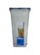 LocknLock Airtight Rectangular Tall Food Storage Container Pasta Box, Clear, 2L