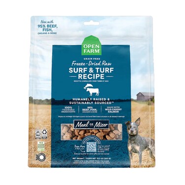 Open Farm Freeze Dried Surf &amp; Turf Recipe Dry Dog Food 99G
