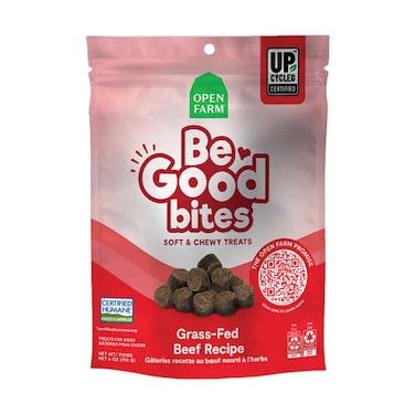 Open Farm Be Good Bites Grass-Fed Beef Recipe Dog Treat 170G
