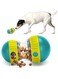 HAQEPO Pet Dog Slow Feeder, Dog InteractiveToys, Fun Rolling &amp; Chase for Mental Stimulation, Adjustable Puzzle Feeder for Small Medium Large Dogs