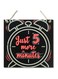 CARISPIBET Just 5 More Minutes Home Signs Bedroom Decoration Signs Decorative Sign Gift for Gamer Door Sign Game Room Signs 8" x 8