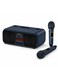 Karaoke Speaker System with 2 Mics, USB, TF Card &amp; RGB Lighting