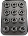 Nonstick Donut Baking Pan &ndash; 12-Cavity Premium Carbon Steel Donut Mold Tray &ndash; Easy Release &amp; Dishwasher Safe &ndash; Perfect for Baked Doughnuts, Bagels &amp; More &ndash; Ideal for Oven Baking at Home&rdquo;