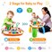 Goodway - Baby Activity Table With Piano Keys &amp; Interactive Toys