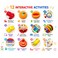 Goodway - Baby Activity Table With Piano Keys &amp; Interactive Toys