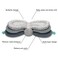 Little Angel Elevate Adjustable Feeding Nursing Pillow - Grey