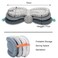 Little Angel Elevate Adjustable Feeding Nursing Pillow - Grey