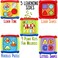 Huanger - Baby Activity Cube Shape Learning Toy - Multicolor