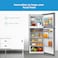 Midea 580L Gross Top Mount Double Door Refrigerator MDRT580MTE46, 2 Doors Frost Free Fridge Freezer with Smart Sensor &amp; Humidity Control, Active-C Fresh, Multi-Air Flow, Electronic Silver, Large