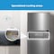 Midea 580L Gross Top Mount Double Door Refrigerator MDRT580MTE46, 2 Doors Frost Free Fridge Freezer with Smart Sensor &amp; Humidity Control, Active-C Fresh, Multi-Air Flow, Electronic Silver, Large
