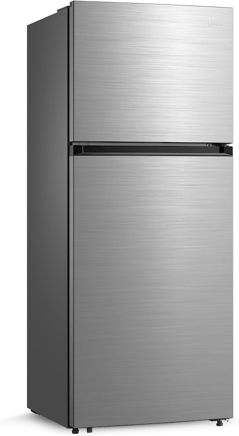 Midea 580L Gross Top Mount Double Door Refrigerator MDRT580MTE46, 2 Doors Frost Free Fridge Freezer with Smart Sensor &amp; Humidity Control, Active-C Fresh, Multi-Air Flow, Electronic Silver, Large
