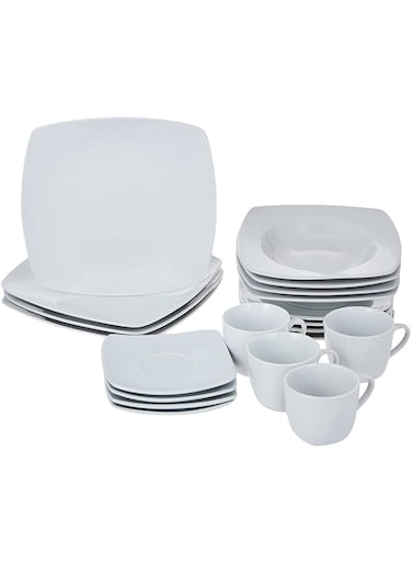 SYMPHONY 20pcs PROCELAIN SQUARE DINNER SET