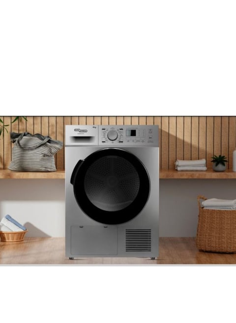 Super General 8 Kg Front Load Dryer, 16 Programs, Child Lock, Digital Display, Color Silver Model &ndash; SGD8800DDS &ndash; 1 Year Warranty.
