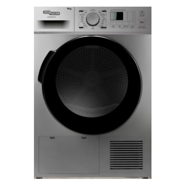 Super General 8 Kg Front Load Dryer, 16 Programs, Child Lock, Digital Display, Color Silver Model &amp;ndash; SGD8800DDS &amp;ndash; 1 Year Warranty.
