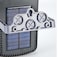 JX-116 Waterproof Solar Powered Motion Sensor Wall Light with 120&deg; Wide Angle