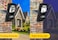 JX-116 Waterproof Solar Powered Motion Sensor Wall Light with 120&deg; Wide Angle