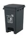 30L Pedal Dustbin &acirc;&euro;&ldquo; Large &amp; Durable Polypropylene Trash Bin with Foot Pedal and Secure Lid &acirc;&euro;&ldquo; Hygienic Waste Bin for Home, Kitchen, or Commercial Use (Grey)