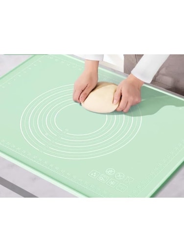 Silicone Pastry Extra Thick Non Stick Baking Mat Food Grade Silicone Dough Rolling Bake Mat with Edge Heightening