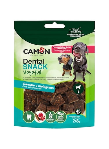 Camon Dentyvegs with Carob and Pomegranate-245G (45Pcs)