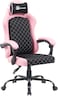 GamerTek Vanguard Gaming Chair - Pink Edition, Ergonomic and Durable Gaming Chair