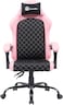 GamerTek Vanguard Gaming Chair - Pink Edition, Ergonomic and Durable Gaming Chair