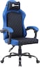 GamerTek Vanguard Gaming Chair - Blue Edition, Ergonomic and Durable Gaming Chair