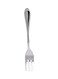 3-Piece Stainless Steel Fruit Fork Set Silver 24x11.7x15.1cm