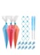 Pieces Cookie Decorating Tools, Kitchen Utensils And Gadgets, Piping Pastry Bag, Pastry Bag Ties, Pastry Bag Clips and Plastic Awls for Cookie Cake Decorating