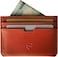 Vaultskin MOORGATE Slim Card Holder - Minimalist Leather Wallet, RFID Blocking Sleeve, Fits Front Pocket, for Men and Women
