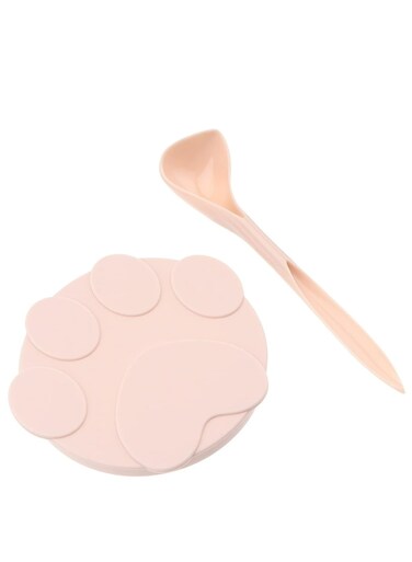 Pet Food Can Lid and Spoon Set - Durable Cover and Scoop for Cat and Dog Food Storage