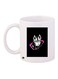 Cartoon Printed Coffee Mug White/Black/Pink