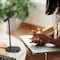 Porodo Desktop Tiltable USB Microphone with USB-C Data Cable - Black