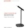 Porodo Desktop Tiltable USB Microphone with USB-C Data Cable - Black