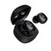 Porodo Soundtec Super Mini TWS Earbuds: 400mAh Charging Case Battery, 2 * 25mAh Earbuds Battery, 5.3 Bluetooth Version, 12M Bluetooth Range, Wireless Charging, 6 Hours Playtime (Black)