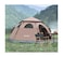 Porodo Lifestyle 4 Person Easy Pop Up Automatic Camping Tent 2000MM - Light Brown