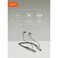 Porodo By Soundtec SV Pro Neckband Earphone, ENC 5 Modes Voice Effects, 250mAh Battery, 10M Bluetooth Range, 130H Standby Time, 30H Playtime, Magnetic Earbuds, Bluetooth V5.3
