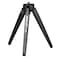 Porodo Professional Mini Portable Tripod for Macro Shooting, 5.5cm Extended Height, 1/4&quot; Camera Screw, 3kg Load Capacity, Lightweight &amp; Portable, Black

