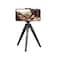 Porodo Professional Mini Portable Tripod for Macro Shooting, 5.5cm Extended Height, 1/4&quot; Camera Screw, 3kg Load Capacity, Lightweight &amp; Portable, Black
