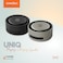 Porodo Soundtec Uniq Magnetic Wireless Charging Bluetooth Speaker, Charging Ports Type-C, Battery: 220mAh, 5.3 Bluetooth, Control Buttons - Titaniun