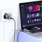 Porodo PD 20W + QC 18W Dual Output Transparent Quick Charger - Black