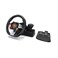 Porodo Gaming 7-in-1 Steering Wheel, 270&deg; Coil-Spring Mechanism, 10" Racing Wheel, Quick Pedal, Gear Lever, Vibration Motor, Plug &amp; Play, Compatible with PS4, PC, Xbox, Nintendo Switch, Black
