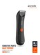 Porodo Lifestyle Sensitive Parts Hair Trimmer Ergonomic Grip Design, Type-C Charging, Lightweight Design, IPX5 Water-Resistant, 80 Mins Battery Life, Washable, Ergonomic No-Slip Handle - Black