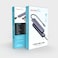 Porodo Blue 7 Ports USB-C HUB, High-Speed SD &amp; Micro SD Card Reader, HDMI 4K@30Hz Output, USB-A &amp; USB-C Data Transfer up to 5Gbps, 100W Power Input, Plug and Play, Gray
