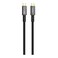 Porodo Thunderbolt Type-C to Type-C Cable 1.8m   240W Power Delivery, 40Gbps Data Transfer, 8K UHD Video Support, Rapid Data Sync, High-Speed Charging, Ultra-Durable Design - Black
