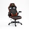 Porodo Gaming Ergonomic Chair, Adjustable Armrests, Lumbar Pillow Support, Breathable Fabric, Smooth Height Adjustment, Comfortable Design, 120 x 60 x 55 cm, 17 kg, Black
