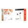 Porodo Lifestyle Active Precision Massager, 1500mAh Battery, 2.5H Recharge, 6mm Massage Stroke, 4H Working Time, LED Digital Touch Display, Type-C Charging, 6 Speed Levels, 40dB Noise Level, White
