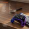 Porodo Gaming PS4 Gamepad Transparent Controller, 900mAh Battery, 6-16 Hours Working Time, Bluetooth 5.0, Type-C Charging Port, 8m Working Distance, Touchpad &amp; Vibration Feedback, RGB Lighting, Black
